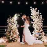 Bodas al aire libre de noche