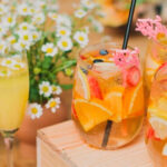 Bebidas de bienvenida a la boda